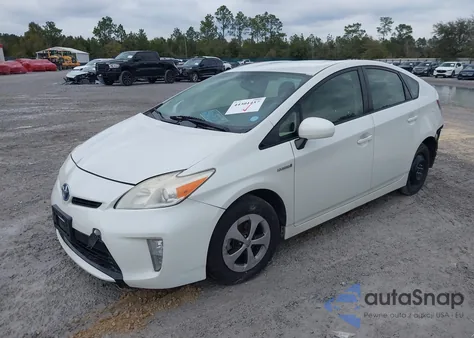 2012 Toyota Prius Four z USA, uszkodzony, nr VIN JTDKN3DU8C1527176
